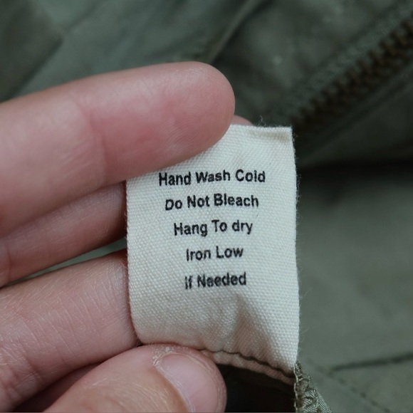 Olive Safari Utility Cargo Pocket Drawstring Snap Front Vest S/M - Picture 11 of 14